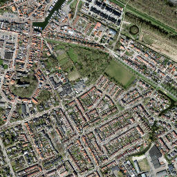 Middelharnis map(satellite map)