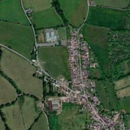 Llangwm map(satellite map)
