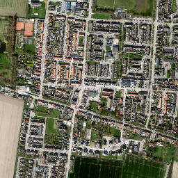 Zuid-Beijerland map(satellite map)