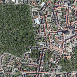 Köthen map(satellite map)