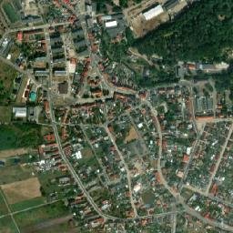 Jasień map(satellite map)