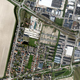 Middelsluis map(satellite map)