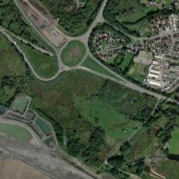2 Meadow Lane, Hirwaun, Aberdare, Rhondda High Resolution Satellite Map