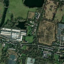 Satellite view of Nazeing Golf Club
