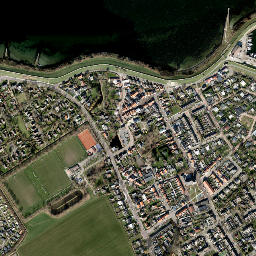 Scharendijke map(satellite map)