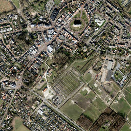 Renesse map(satellite map)