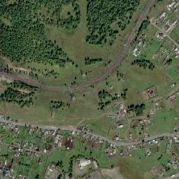 Kultuk map(satellite map)