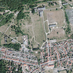 Zschornewitz map(satellite map)