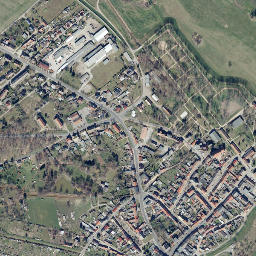 Pretzsch map(satellite map)