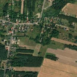 Wodzierady map(satellite map)