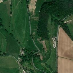 Frocester Hill, Gloucestershire, UK High Resolution Satellite Map