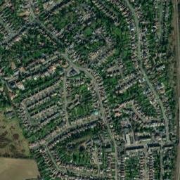 Cuffley map(satellite map)
