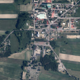 Żelechlinek map(satellite map)