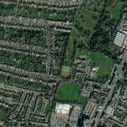 Potters Bar map(satellite map)
