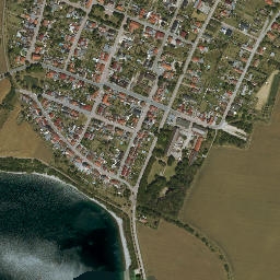 Edderitz map(satellite map)