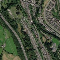 Aberfan map(satellite map)