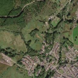 Glyncorrwg map(satellite map)