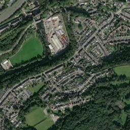 B4434, Aberdulais, Neath, Neath Port Talbot High Resolution Satellite Map