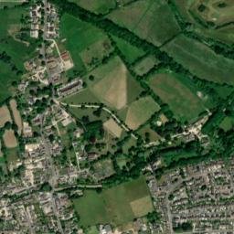 South Cerney map(satellite map)