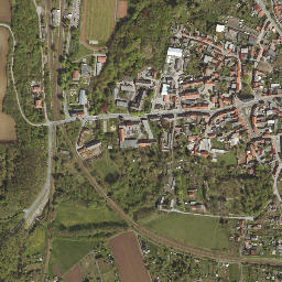 Sandersleben map(satellite map)