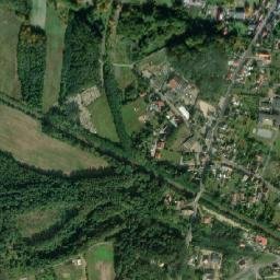 Tuplice map(satellite map)