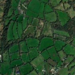 Caerphilly County Borough map(satellite map)