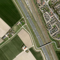 Zevenbergschen Hoek map(satellite map)