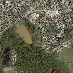 Muldenstein map(satellite map)