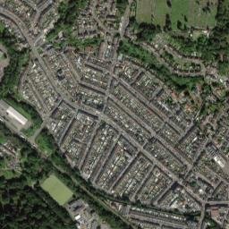 Treorchy map(satellite map)