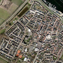 Bruinisse map(satellite map)