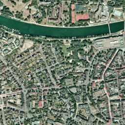Dorsten map(satellite map)