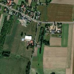 Brójce map(satellite map)