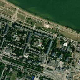 Kurchatov map(satellite map)