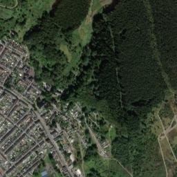 Pentre map(satellite map)