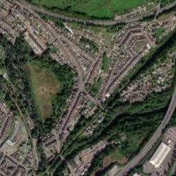Abercynon map(satellite map)
