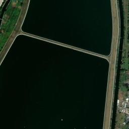 Satellite view of King George V Reservoir