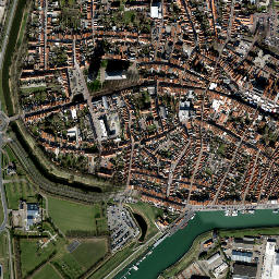 Zierikzee map(satellite map)
