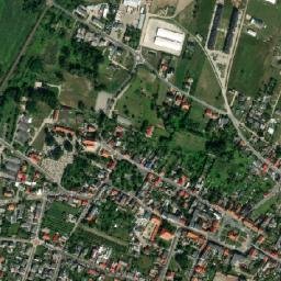 Zduny map(satellite map)