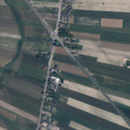 Rokiciny map(satellite map)