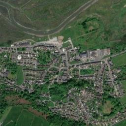 Pen-clawdd map(satellite map)