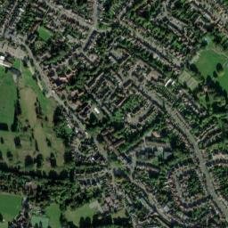 Bushey map(satellite map)