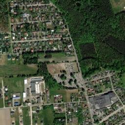 Dobroń map(satellite map)