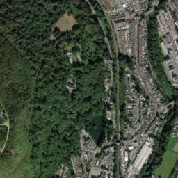 Llwynypia map(satellite map)