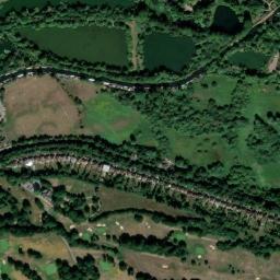 Satellite view of Sandy Lodge Golf Club