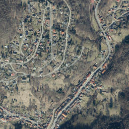 Wieda map(satellite map)