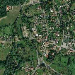 Trzebiel map(satellite map)