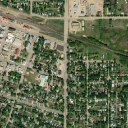 Canora map(satellite map)
