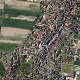 Gaworzyce map(satellite map)