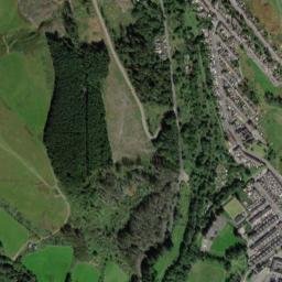 27 Waun Fach Terrace, Nant-y-moel High Resolution Satellite Map