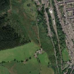 Pontycymer map(satellite map)